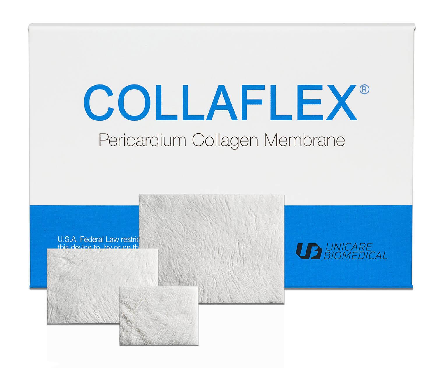 CollaFlex packaging, pericardium collagen membrane.